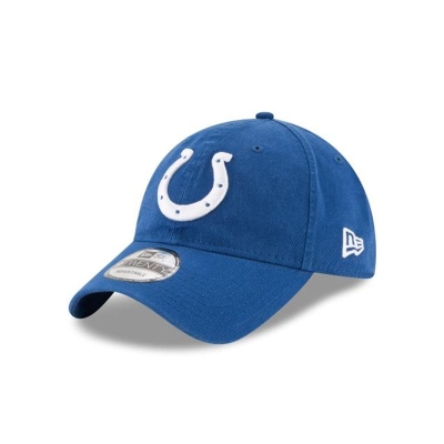 Blue Indianapolis Colts Hat - New Era NFL Core Classic 9TWENTY Adjustable Caps USA2613507